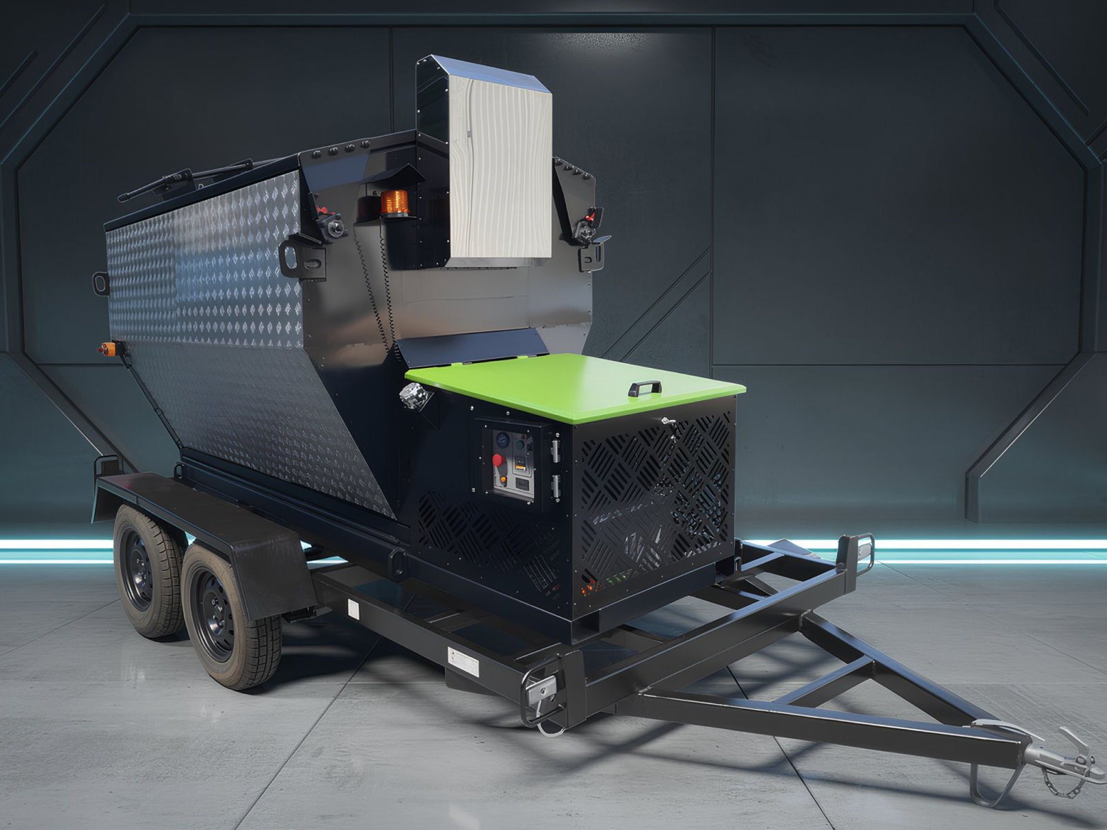 Container termic pentru transportul asfaltului HB-2